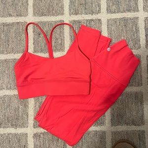 Lululemon Align Pink Matching Set